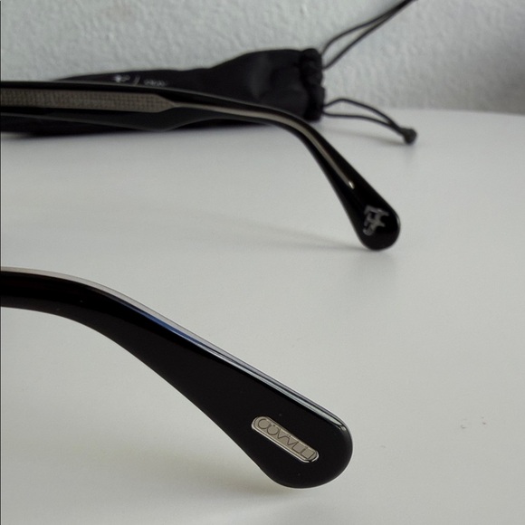 Oliver Peoples x Roger Federer R-3 51mm Polarized Black Sunglasses - Picture 4 of 8